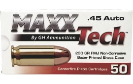 Maxxtech PTGB45B 45 ACP 230G FMJ - 50rd Box