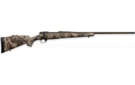 Weatherby VFP7MMPR6B Vanguard First Lite Full Size 3+1 26" Patriot Brown Cerakote #2 Fluted Barrel, Drilled & Tapped Steel Receiver, First Lite Specter Camo Monte Carlo Synthetic Stock
