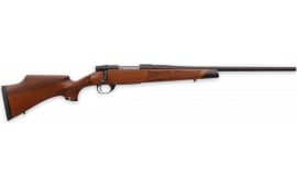 Weatherby VWR65CMR0T Vanguard Camilla Compact 4+1 20" Matte Blued #1 Threaded Barrel, Matte Blued Drilled & Tapped Steel Receiver, Grade A Turkish Walnut Monte Carlo Wood Stock