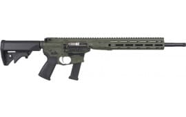 LWRC ICR9ODG16 IC Nine Carbine 16" 27rd Mag OD GREEN/BLACK Stock