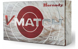 Hornady 81542 V-Match 22 ARC 62 GRELD-VT 20 Per Box/ 10 Case - 20rd Box