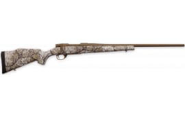 Weatherby VAP270NR4T Vanguard Badlands 5+1 24" Burnt Bronze Cerakote #2 Threaded Barrel, Drilled & Tapped Steel Receiver, Badlands Approach Camo Monte Carlo w/Raised Comb Synthetic Stock