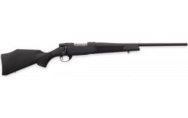 Weatherby VYT308NR0T Vanguard Synthetic Compact 5+1 20" Matte Blued #1 Threaded Barrel, Matte Blued Drilled & Tapped Steel Receiver, Black Adjustable Synthetic Stock