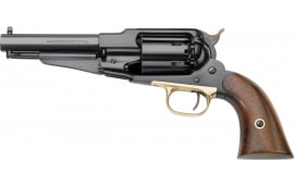 Pietta (EMF Company INC) RGBSH44 1858 Rem Texas Sheriff SAO 5.50" Brass Frame Walnut Grip