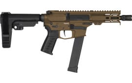 CMMG 45AB70F-MB Pistol Banshee MKG 5" 26rd w/ RIP Brace Bronze