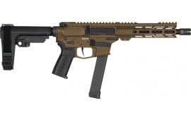 CMMG 99A3B0F-MB Pistol Banshee MKGS 8" 33rd w/ RIP Brace Bronze