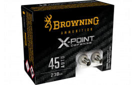 Browning Ammo B191700452 X-Point 45 ACP 230 GR20 Per Box/ 10 Case - 20rd Box