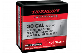 Winchester Ammo WB300B200X 300 Blackout 200 GROpen Tip 100 Per Box/ 10 Case - 100rd Box