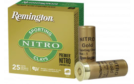 Remington Ammunition R20132 Premier Nitro Sporting Clay 12GA 2.75" 1oz #7.5 Shot 25 Per Box/ 10 Cs - 25sh Box