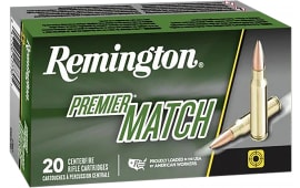 Remington Ammunition 26852 Premier Match 260 Rem 140 GRSierra MatchKing Boat Tail Hollow Point 20 Per Box/ 10 Cs - 20rd Box