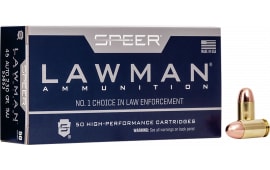 Speer 53653 Lawman 45 ACP 230 TMJ - 50rd Box
