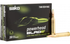 Sako (TIKKA) JASPHB7MMRM140B PowerHead Blade 7mm 140 GR20 Per Box/ 10 Case - 20rd Box