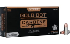 CCI 59GDC1 9mm 135 Gold Dot Hollow Point 50 Per Box/ - 50rd Box