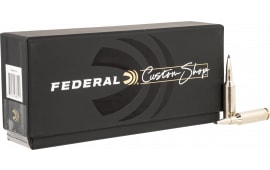 Federal FCS65PRCTA1SC Custom Rifle Ammo Custom Shop 6.5 PRC 130 GRTerminal Ascent 20 Per Box - 20rd Box