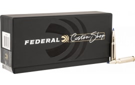 Federal FCS308TA1SC Custom Rifle Ammo Custom Shop 308 Win 175 GRTerminal Ascent 20 Per Box - 20rd Box