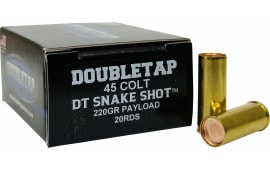 DoubleTap Ammunition 45CSSS2 Snake Shot 45 Colt 220 GR20 Per Box/ 50 Case - 20rd Box