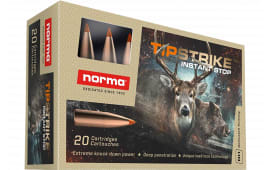 Norma Ammunition 20171222 Dedicated Hunting Tipstrike 280 Rem 160 GRPolymer Tip 20 Per Box/ 10 Case - 20rd Box