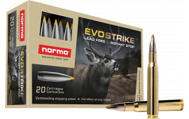 Norma Ammunition 20177342 Dedicated Hunting Evostrike 30-06 139 GRPolymer Tip Boat Tail 20 Per Box/ 10 Case - 20rd Box
