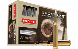 Norma Ammunition 20168972 Dedicated Hunting Evostrike 270 Win 96 GRPolymer Tip Boat Tail 20 Per Box/ 10 Case - 20rd Box