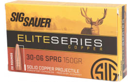 Sig Sauer E3006AB18020 Elite Hunting 30-06 180 GRNosler AccuBond 20 Per Box/ 10 Case - 20rd Box