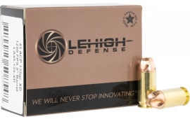 Lehigh Defense LA45135XD Xtreme Defense 45 ACP 135 GRLehigh Defense XD FMT 20 Per Box/ 10 Case - 20rd Box