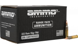 Ammo Inc 223055FMJA200 Signature 223 Rem 55 GRFull Metal Jacket 200 Per Box - 200rd Box