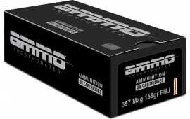 Ammo Inc 357158FMJA50 Signature 357 Mag 158 GRFull Metal Jacket 50 Per Box/ 20 Case - 50rd Box