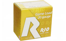 Rio Ammunition RC206MGN Game Load 20GA 3" 1 1/4oz #6 Shot 25 Per Box/ 10 Case - 25sh Box