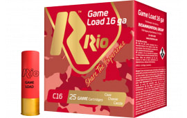 Rio Ammunition RCHV1675 Game Load 16GA 2.75" 1 1/8oz #7.5 Shot 25 Per Box/ 10 Case - 25sh Box