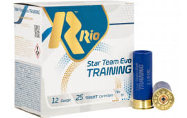 Rio Ammunition STT3275 Star Team EVO Training 12GA 2.75" 1 1/8oz #7.5 Shot 25 Per Box/ 10 Case - 25sh Box