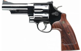 Smith & Wesson 150254 29 Classic DA/SA .44 4" 6 Walnut Square Butt Blued Revolver