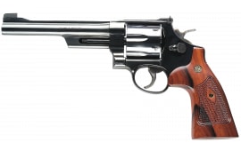 Smith & Wesson 150256 25 Classic DA/SA .45 LC 6.5" 6 Walnut Square Butt Blued Revolver