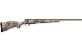 Weatherby VAP7MMRR4T Vanguard Badlands 3+1 24" Burnt Bronze Cerakote #2 Threaded Barrel, Drilled & Tapped Steel Receiver, Badlands Approach Camo Monte Carlo w/Raised Comb Synthetic Stock
