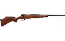 Weatherby VWR243NR0T Vanguard Camilla Compact 5+1 20" Matte Blued #1 Threaded Barrel, Matte Blued Drilled & Tapped Steel Receiver, Grade A Turkish Walnut Monte Carlo Wood Stock