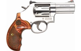 Smith & Wesson 150713 686 Plus Deluxe DA/SA .357 3" 7 Wood Stainless Revolver
