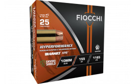 Fiocchi 10BA Hyperformance 10mm 155 GRXPB 25 Per Box/ 8 Case - 25rd Box