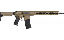 CMMG RESOLUTE Mk4 Semi-Automatic 5.56x45mm Rifle, 14.5" Barrel with Pinned & Welded Muzzle Device, 30+1 Capacity - Coyote Tan Cerakote - 55A060BCT