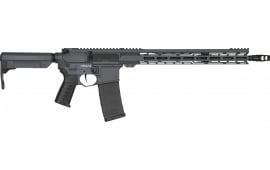 CMMG RESOLUTE Mk4 Semi-Automatic .300 Blackout Rifle, 14.5" Barrel with Pinned/Welded Muzzle Device, 30+1 Capacity - Sniper Grey Cerakote - 30A240ASG