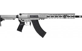 CMMG RESOLUTE Mk47 Semi-Automatic 7.62x39mm Rifle, 14.3" Barrel with Pinned & Welded Muzzle Device, 30+1 Capacity, - Tungsten Cerakote - 76AED0ATNG
