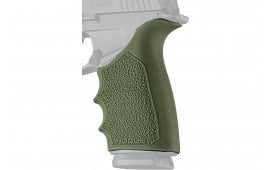 Hogue 18521 Grip Sleeve Handall Beavertail OD Green Rubber