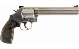 Smith & Wesson 150855 686 Plus Magazine DA/SA .357 7" 7 Wood Stainless Revolver