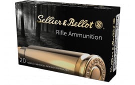 Sellier & Bellot SB3006D Rifle Match 30-06 168 GR Boat Tail Hollow Point - 20rd Box