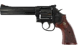 Smith & Wesson 150908 586 Classic DA/SA .357 6" 6 Wood Blued Revolver