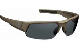 Magpul MAG109712451100 Helix Eyewear Gray Lens Flat Dark Earth Frame