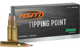 HSM Tipping Point 2 Super Shock Tip 7mm Rem 162 GRHornady SST 20 Per Box/ 20 Case - 20rd Box