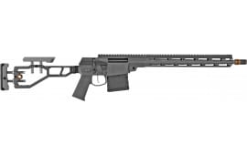 Q LLC FIX6516INGRY The Fix 10+1 16" Lightweight Threaded Barrel, Aluminum Receiver w/Picatinny Rail, Free Floating Q-Sert Handguard, Black Folding Adjustable Folding Stock