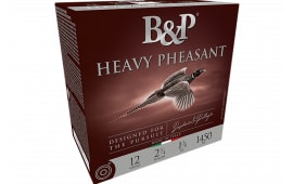 B&P Ammunition 123B58H5 Heavy Pheasant 12Gauge 3" 1 5/8oz 5Shot 25 Per Box/10 Case - 25sh Box