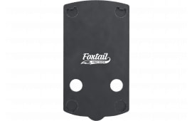 Foxtail Precision Red Dot Adapter Plate 100009 Bases 7075 Aluminum Black Anodized For Glock 43X/48 MOS, Springfield OSP.