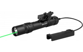 Olight ODINGLPBK Odin GL Black Anodized 300/550/1,500 Lumens White LED Green Laser