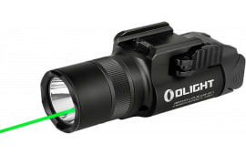Olight BALDRPRORBK Baldr Pro R Black Anodized 300/500/1,350 Lumens White LED Green Laser